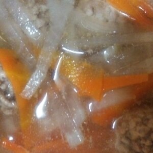 生姜であったか野菜スープ